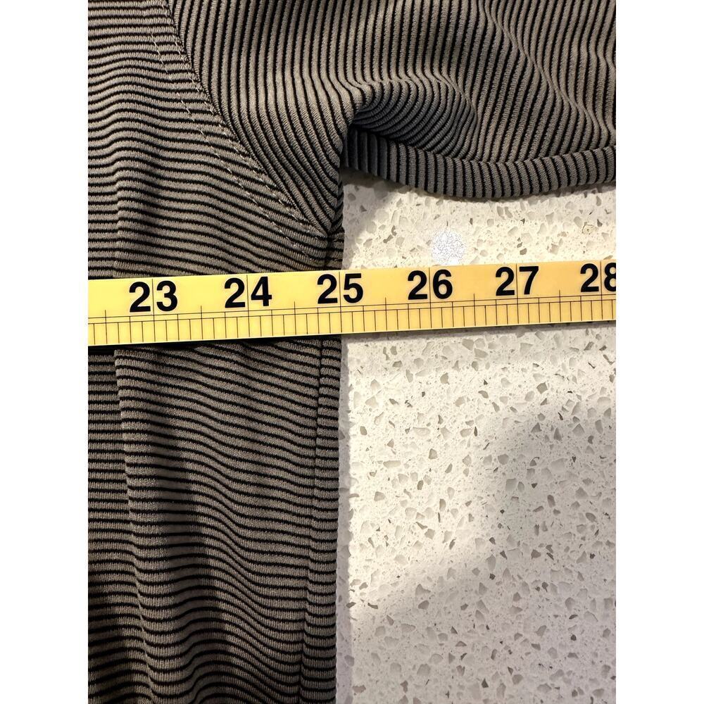 Grand Slam Golf Polo Shirt Men’s 2XL Gray Striped Performance Top - Picture 7 of 8